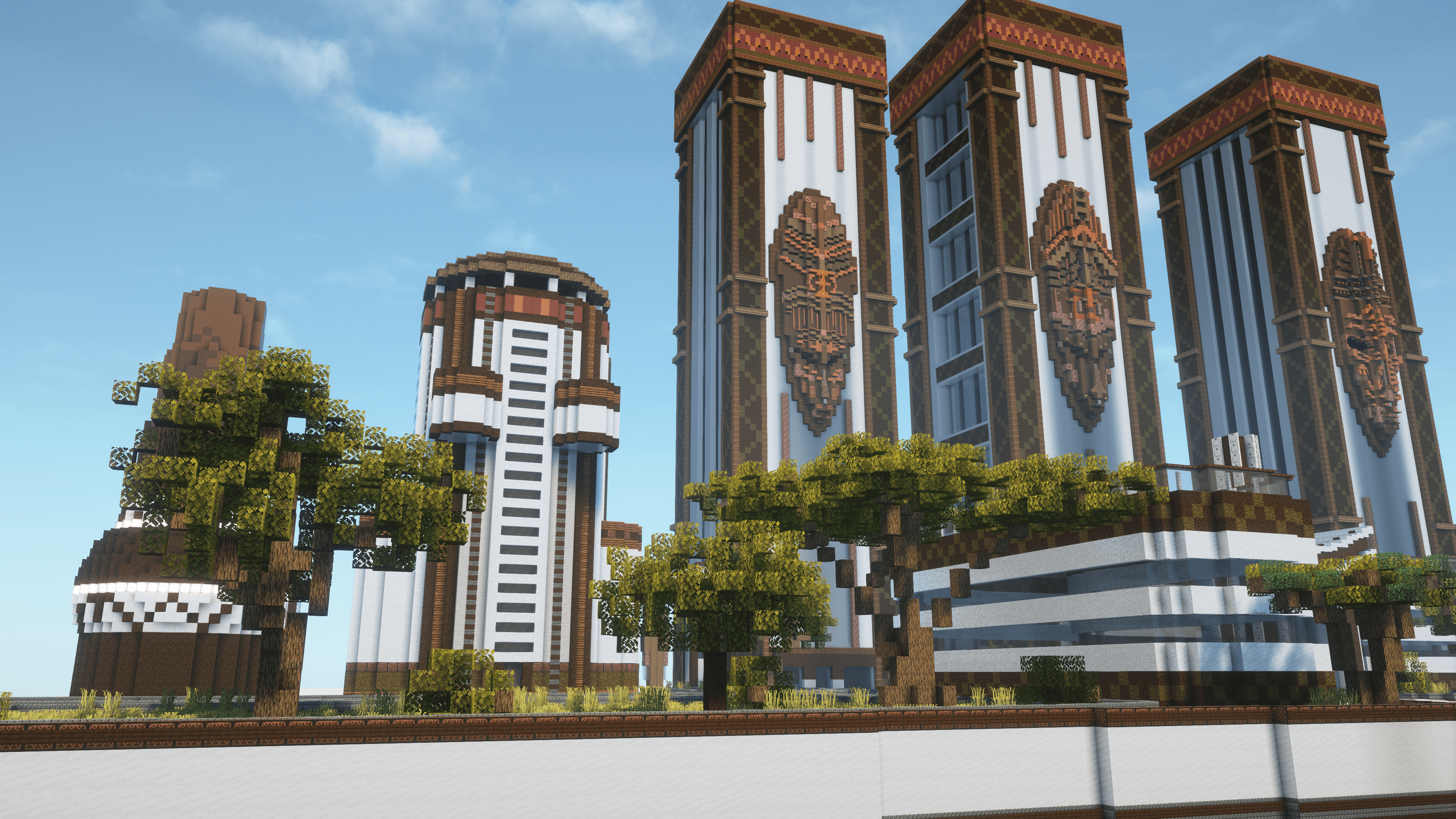 Afrofuturistic Build Render 3