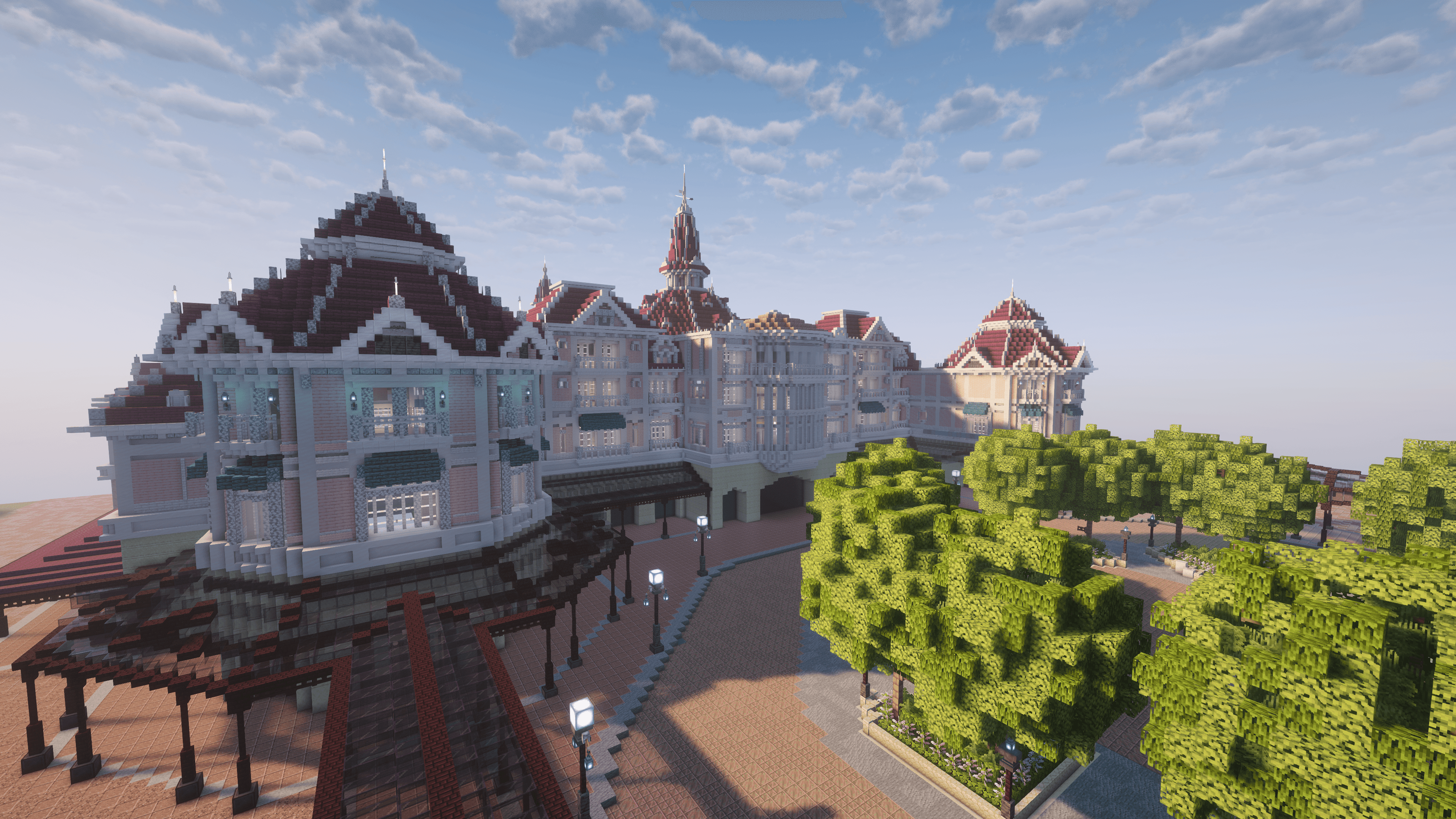 Disney Paris Recreation Render 2