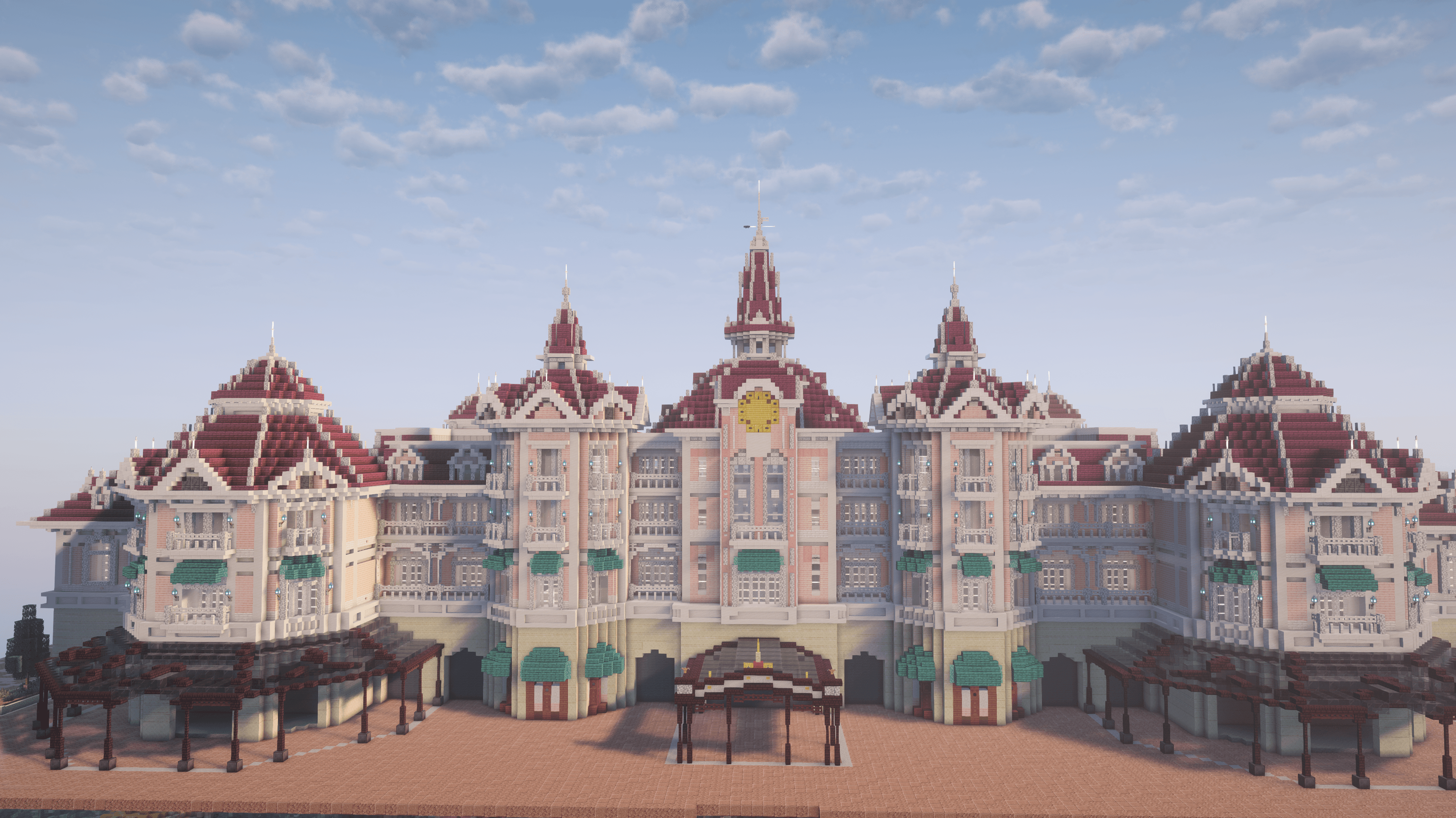 Disney Paris Recreation Render 3