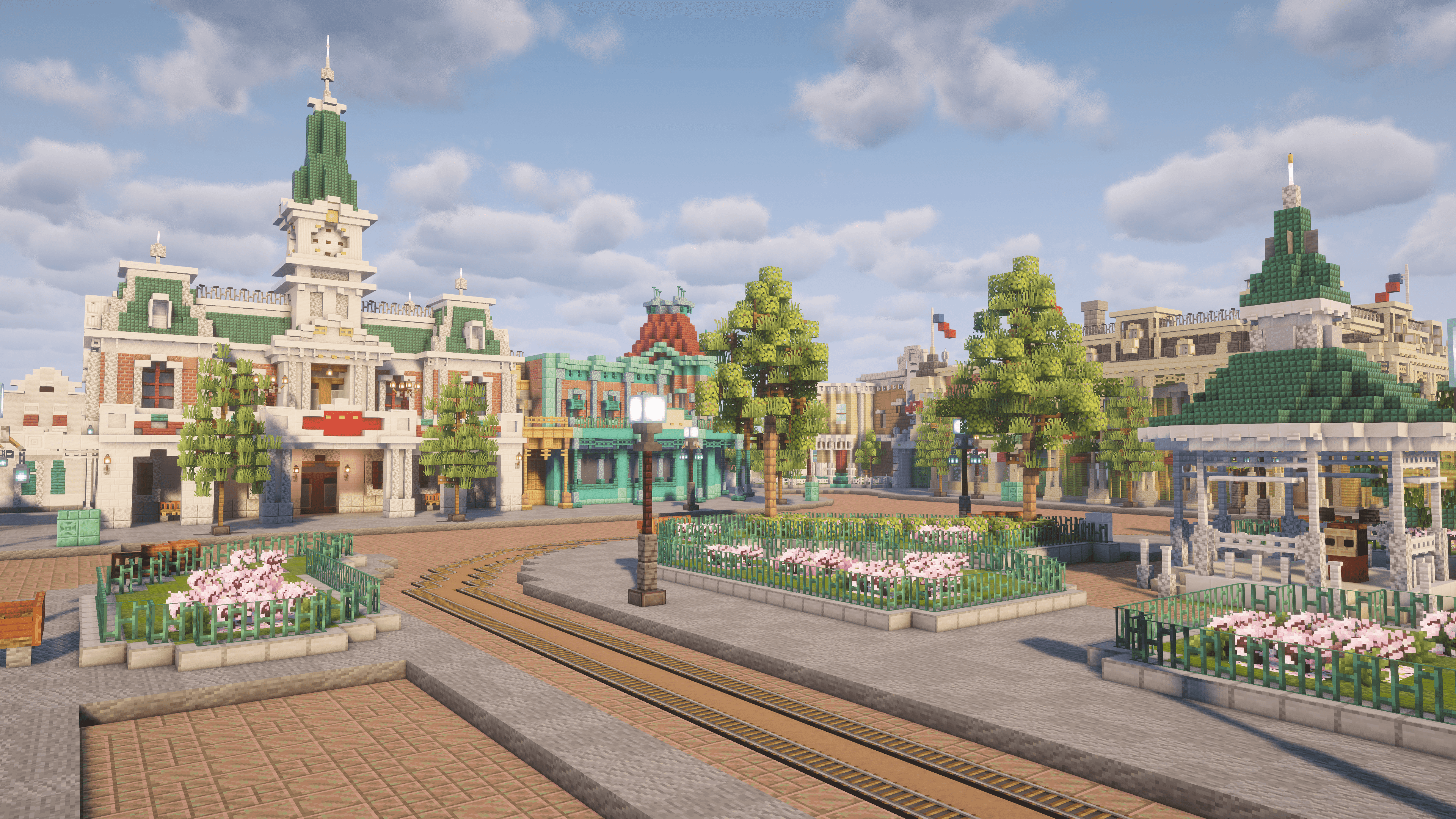 Disney Paris Recreation Render 5