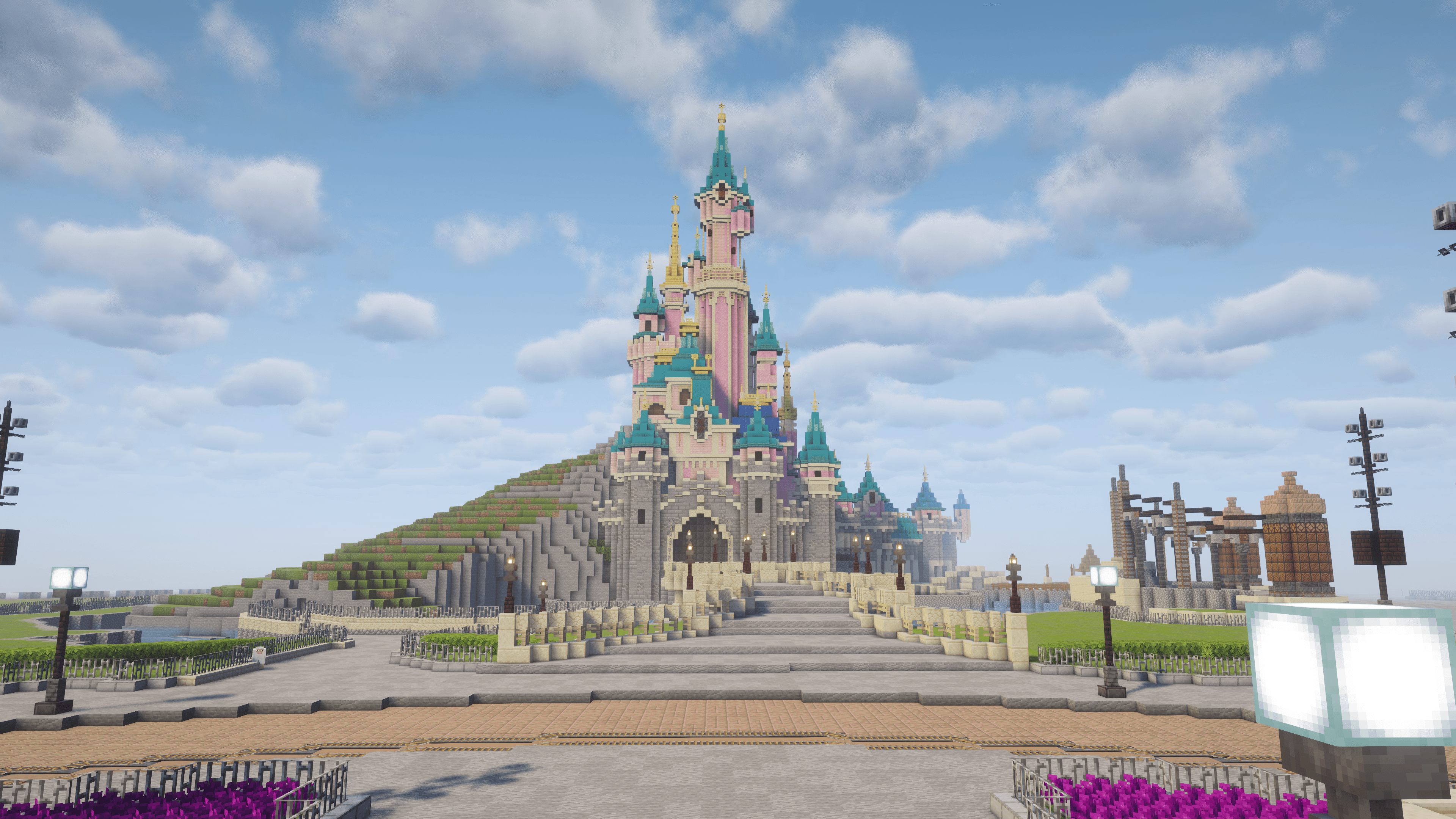 Disney Paris Recreation Render 7