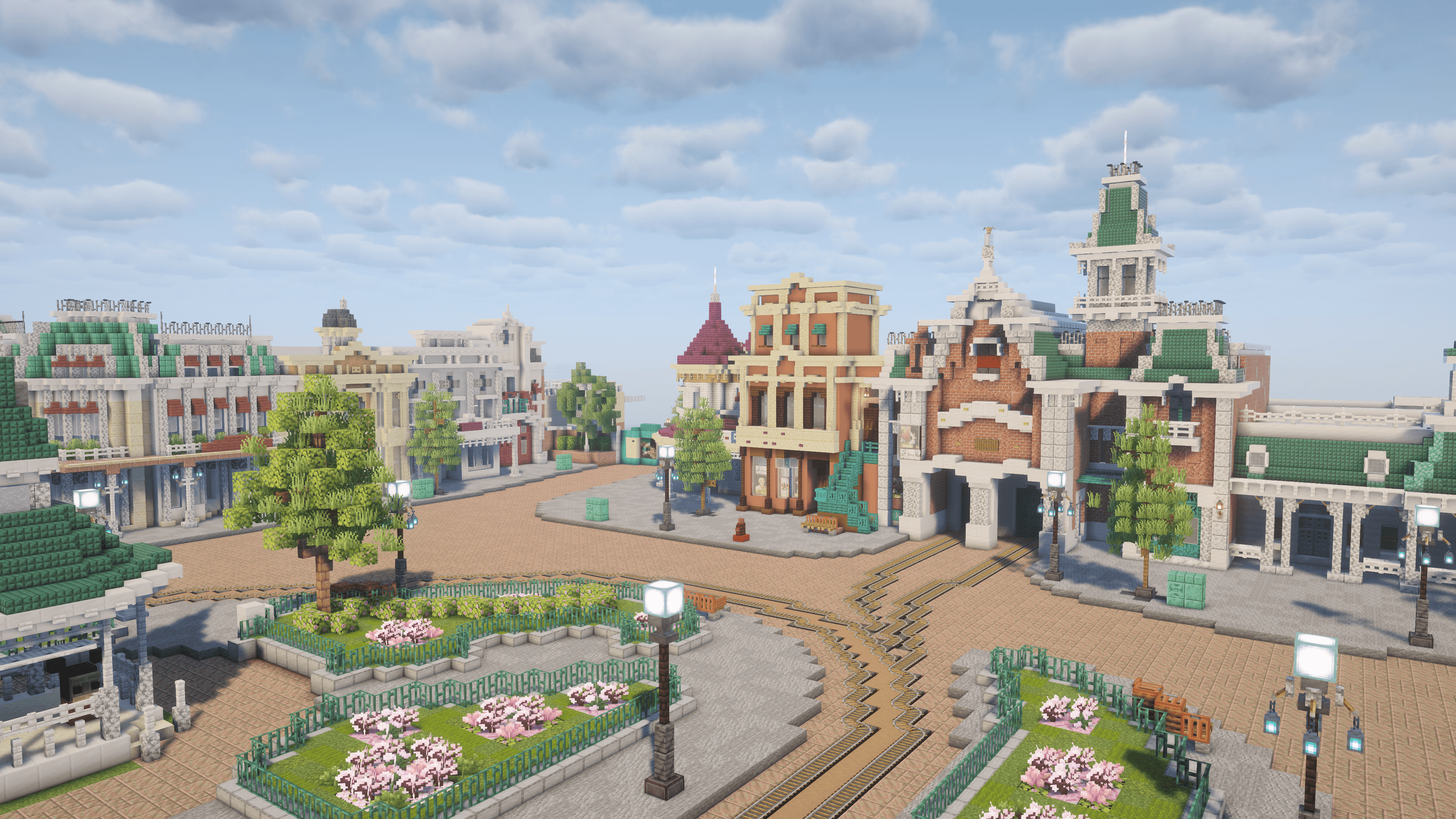 Disney Paris Recreation Render 8
