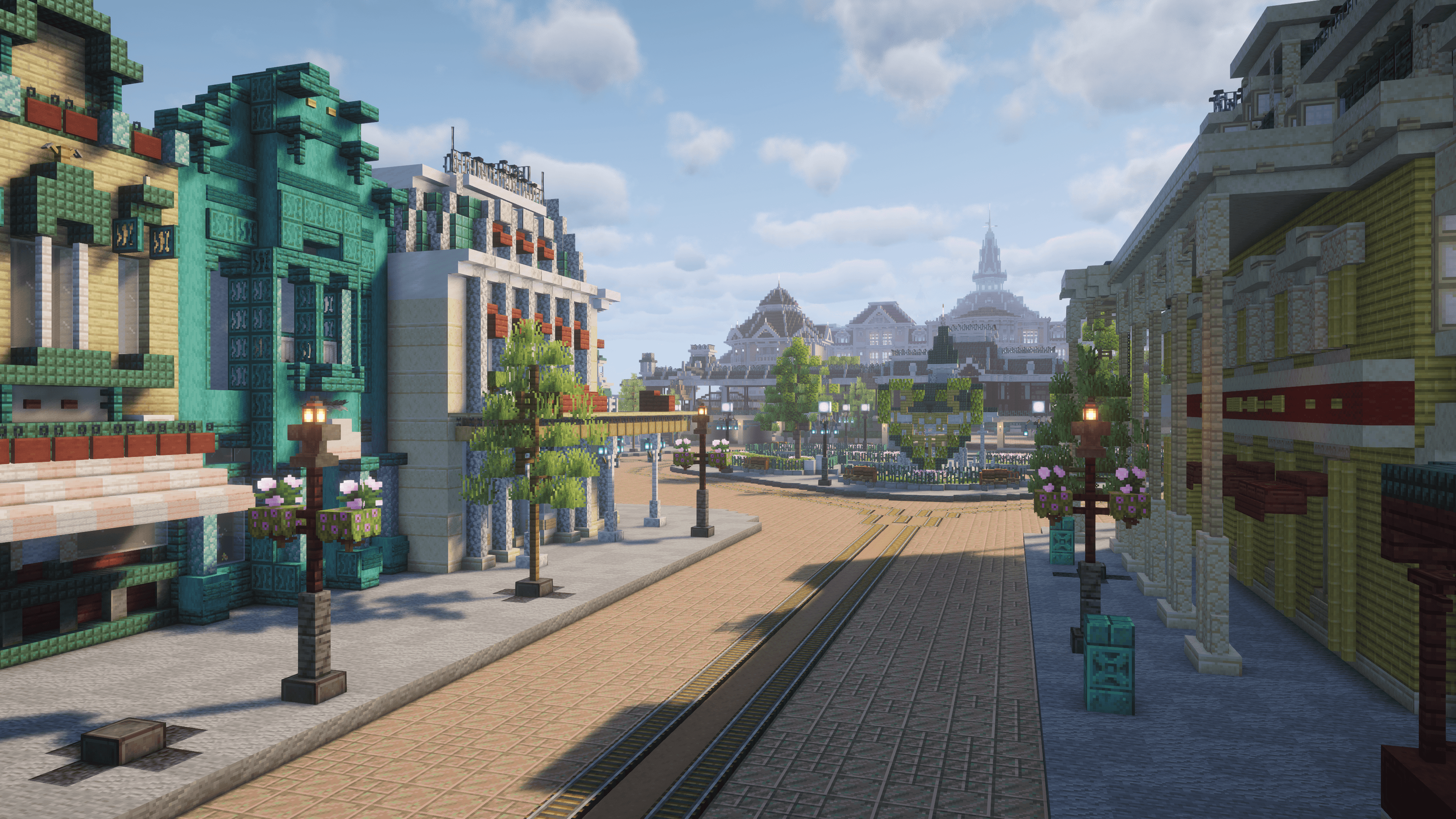 Disney Paris Recreation Render 9