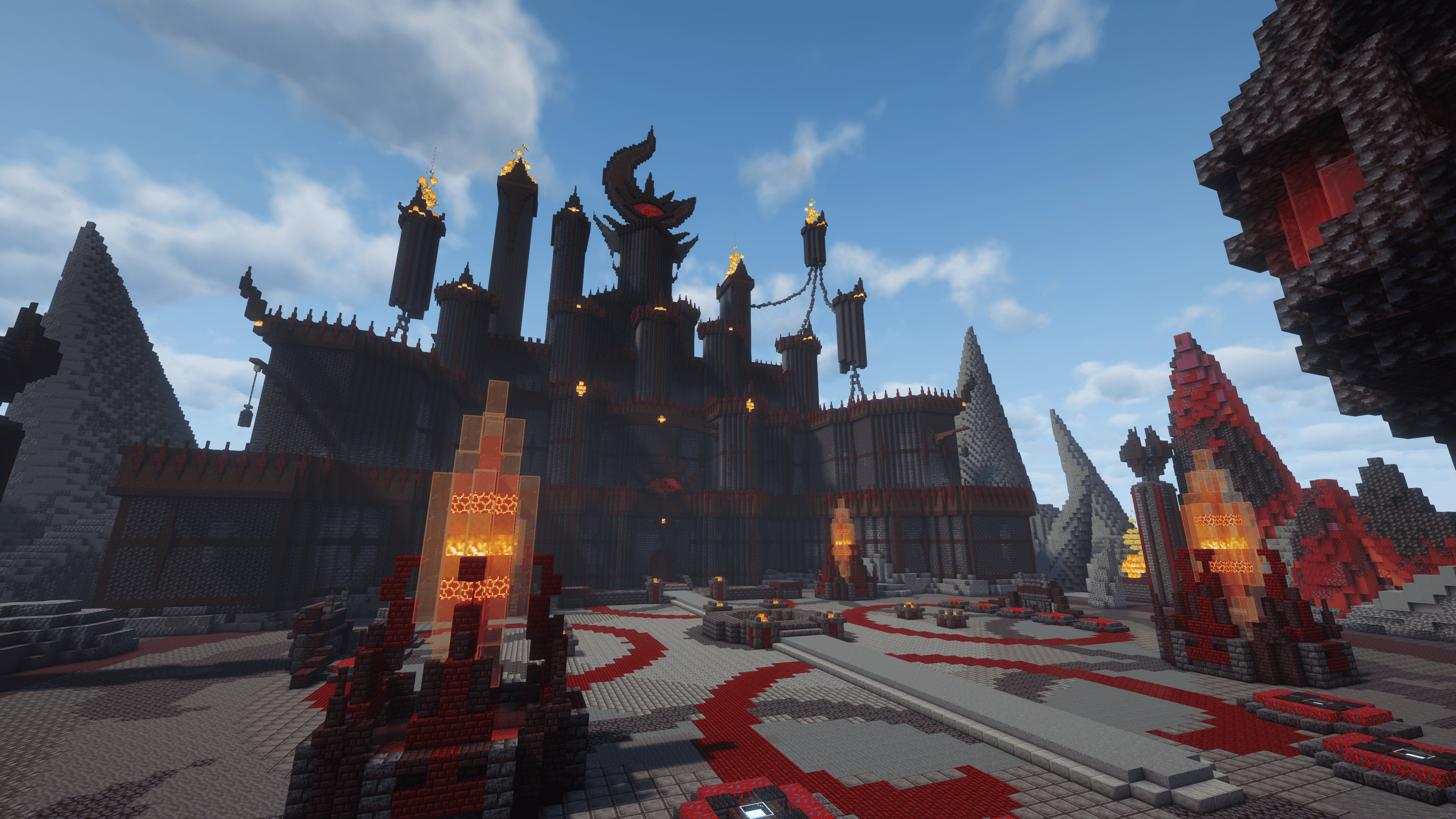 Fire Demon Hub Render 2