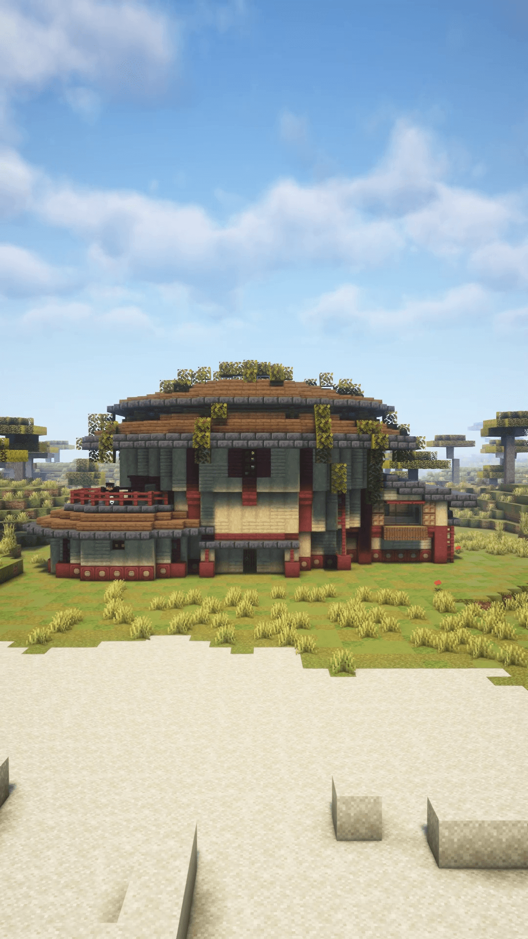 African Fantasy Builds Render 3