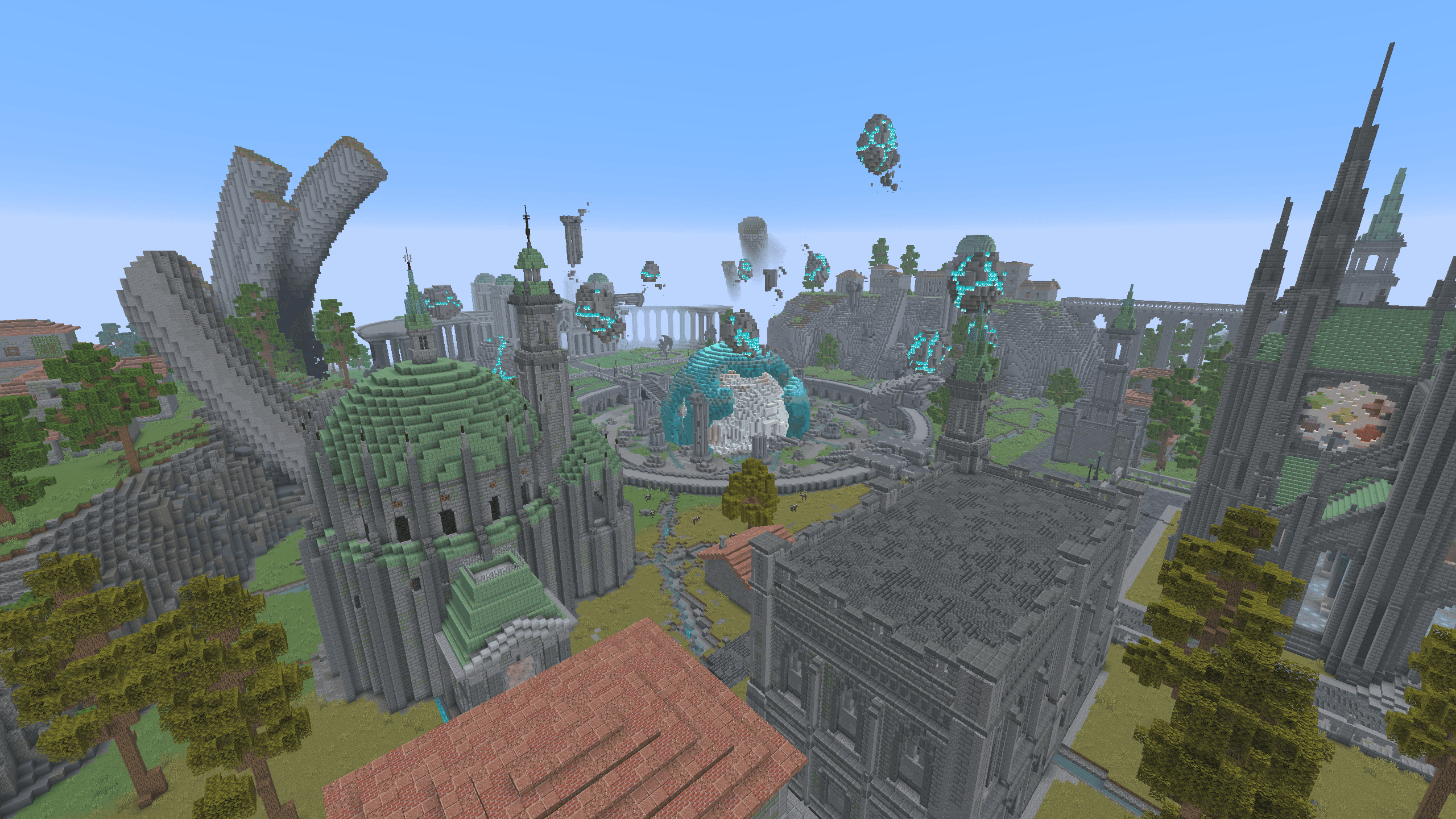 Floating Island Core Render 2