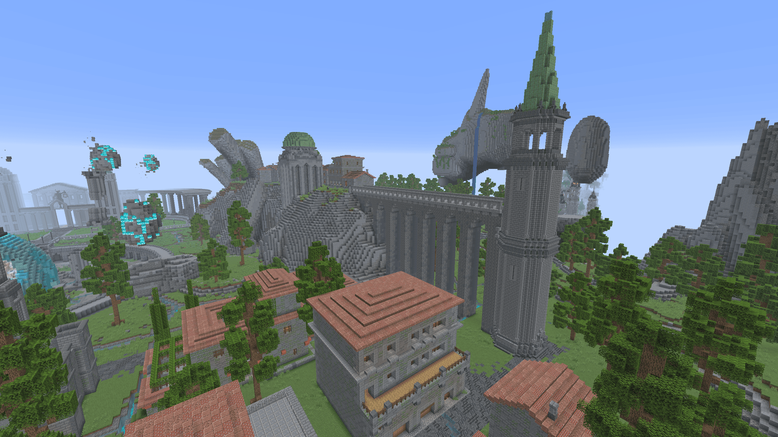 Floating Island Core Render 3