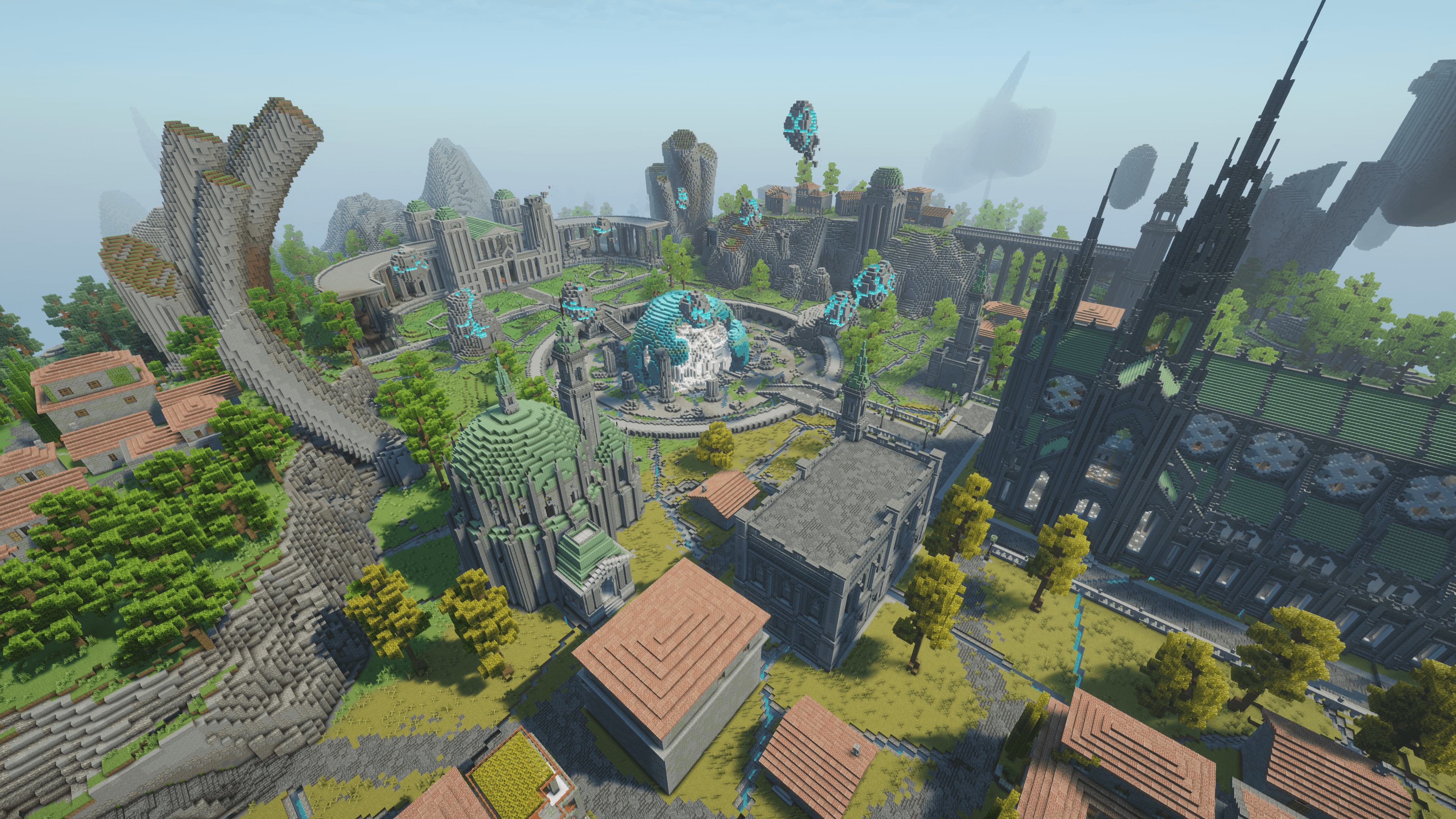 Floating Island Core Render 5