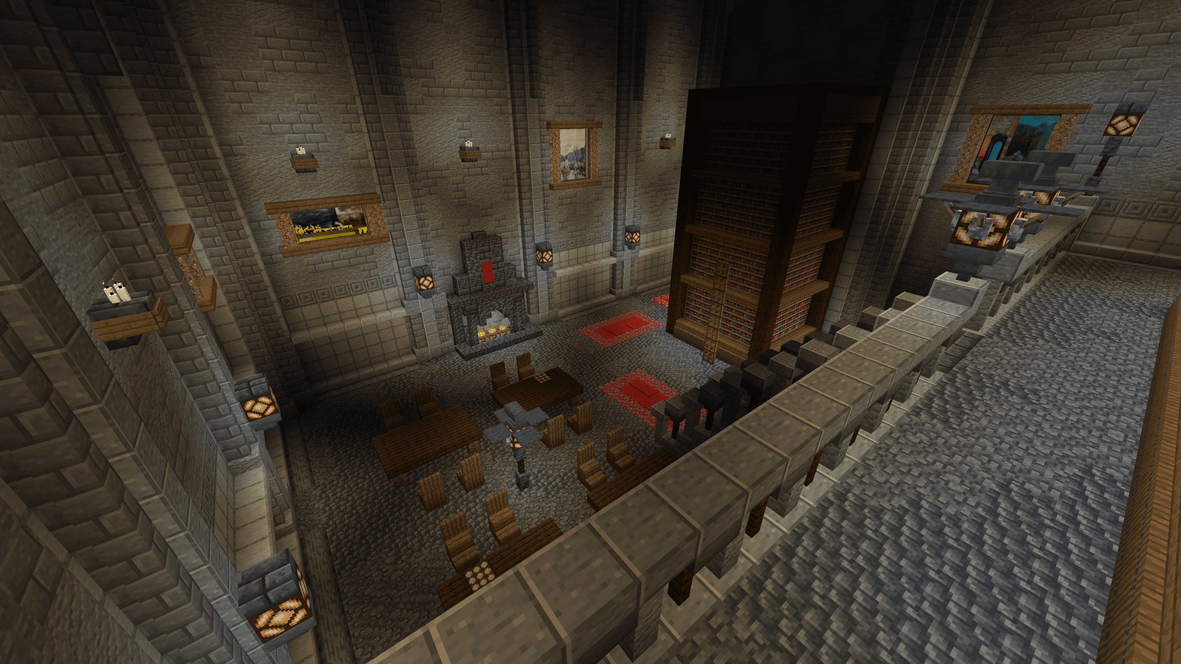 Hogwarts Interior Render 4