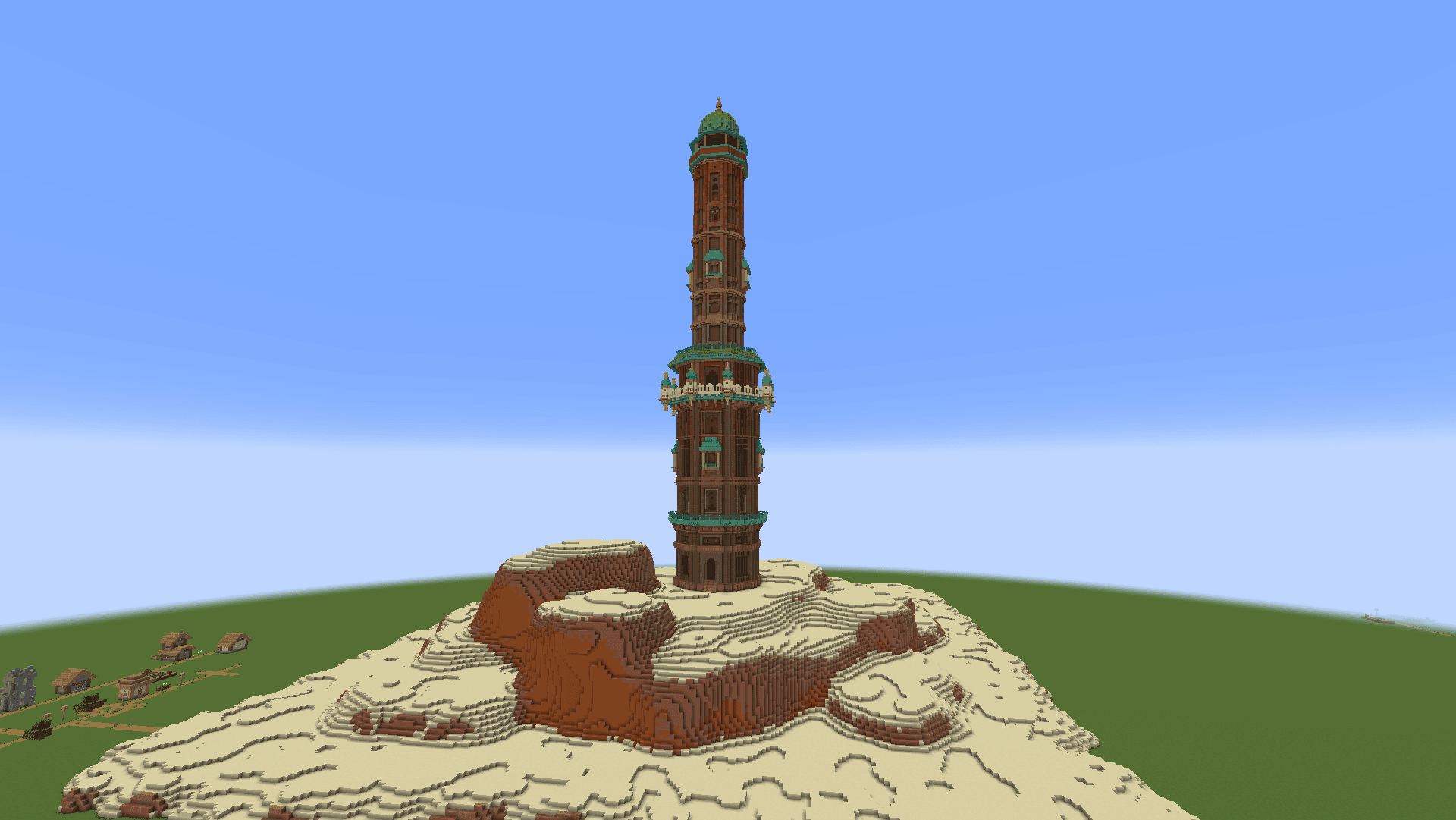 Tower Minigame Maps Render 3