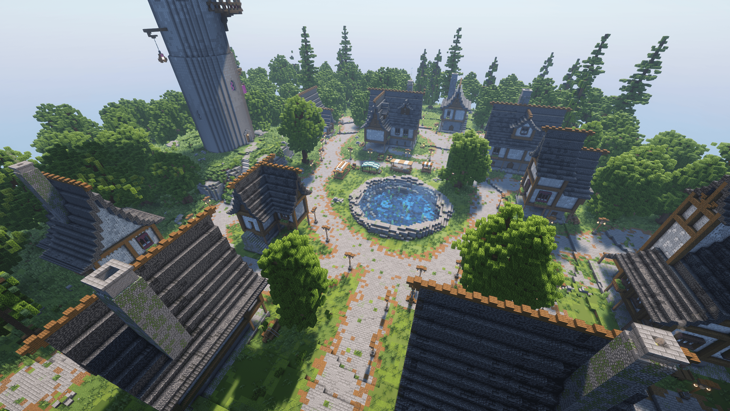 Fantasy Village Render 3